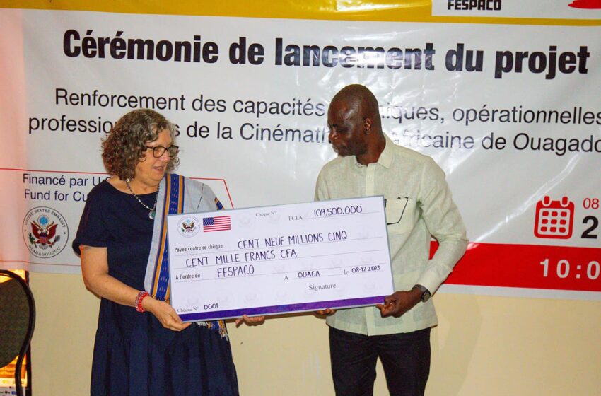  Renforcement de la Cinémathèque Africaine de Ouagadougou : Un Projet Majeur Soutenu par les États-Unis